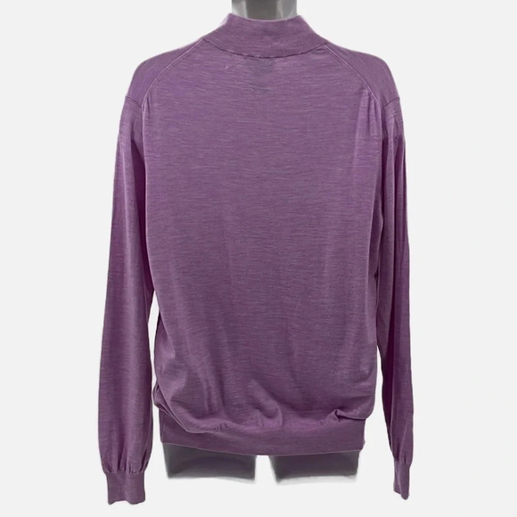 Peter Millar Excursionist Flex Merino Wool 1/4 Zip Sweater - NWOT - Size Large - Picture 3 of 5